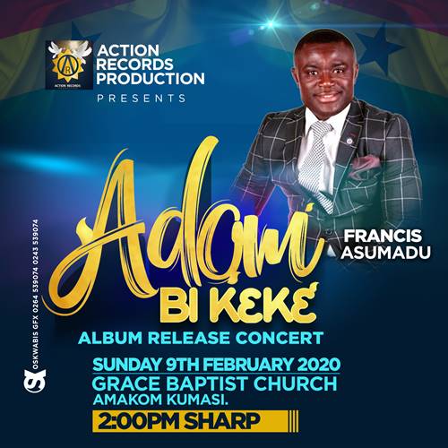 MJ ; Top List Gospel Artists To Perform At MJ "Adom Bi K3k3" Album Release Concert