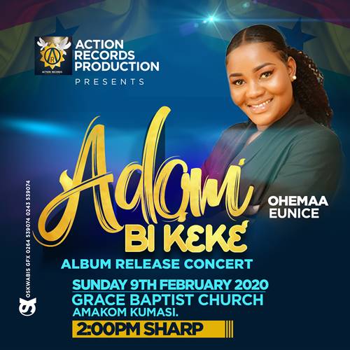 MJ ; Top List Gospel Artists To Perform At MJ "Adom Bi K3k3" Album Release Concert