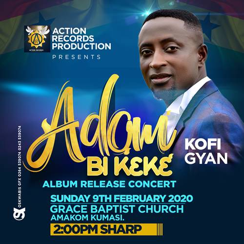 MJ ; Top List Gospel Artists To Perform At MJ "Adom Bi K3k3" Album Release Concert