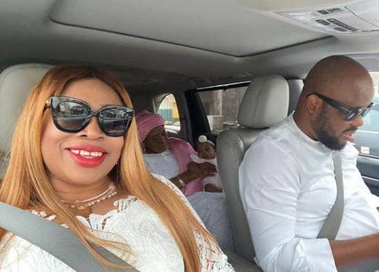 Gospel Musician, Sinach & Husband Dedicate Daughter In Church