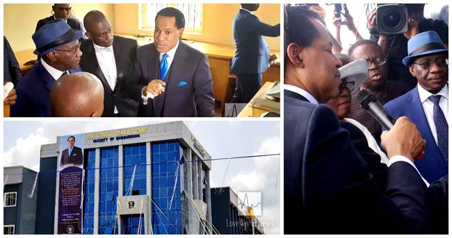 Pastor Chris Donates Engineering Faculty Building to Benson Idahosa University