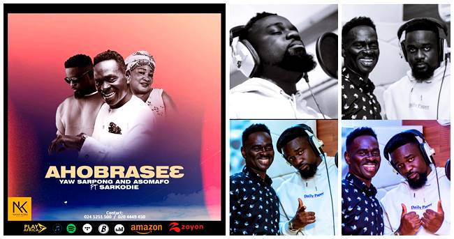 Yaw Sarpong And The Asomafo ft Sarkodie – Ahobrase3 (Official Audio)