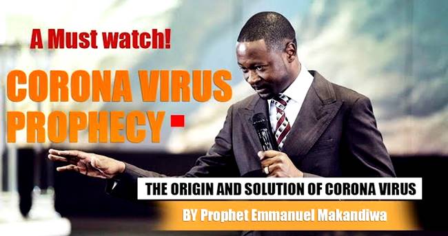 Prophet Emmanuel Makandiwa Foretold Coronavirus (COVID-19) [Video]