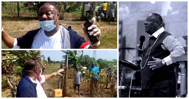 Archbishop Nicholas Duncan-Williams Feeds Farmers at Adjiringanor