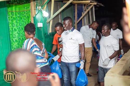 Lockdown: Maker’s House Chapel Sanitizes and Feeds the Needy