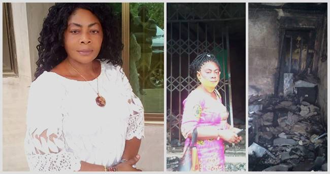 I have Lost my 16 years Recording Studio by Fire Outbreak - Augustina Addison Laments + PHOTOS