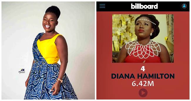 Billboard Chart: Diana Hamilton is Most-viewed Ghanaian Gospel Musician on YouTube