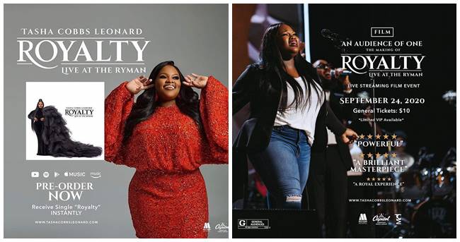 Tasha Cobbs Leonard Premieres New Single "Royalty"