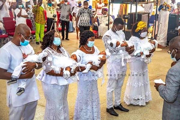 Couple Gives Birth To Quintuplet After 8 Years Of Childlessness + PHOTOS