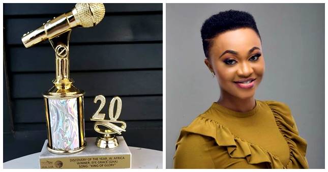 Elusive Ghanaian Gospel Powerhouse, Efe Grace Bags Discovery Of The Year (West Africa) At Maranatha Awards USA