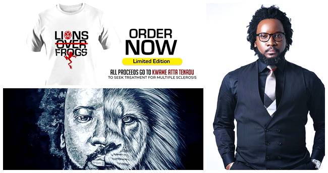 Sonnie Badu Sells ‘Lions Over Frogs’ T-shirt for $100