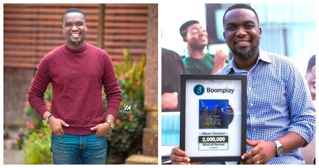 Joe Mettle Receives Boomplay Award for Over 2 Million Streams of ‘Wind of Revival’ Album