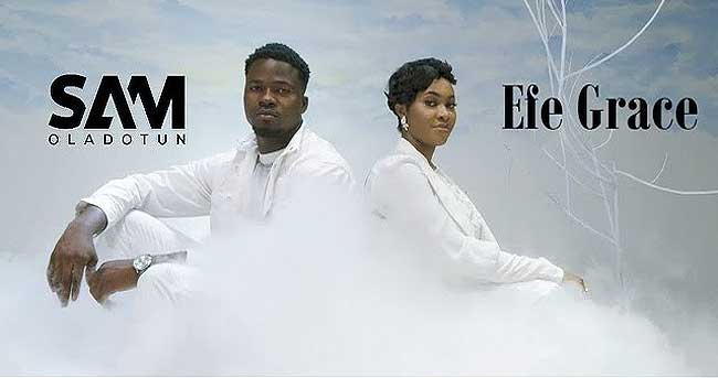 Sam Oladotun featuring Efe Grace performing Ayeyi Praise Music Video.