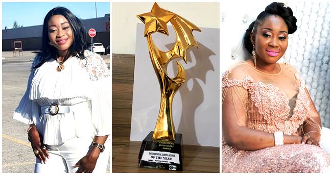 Perpetual Nhyiraba Grabs International Gospel Artiste of the Year At the Ghana Young Entertainers Awards