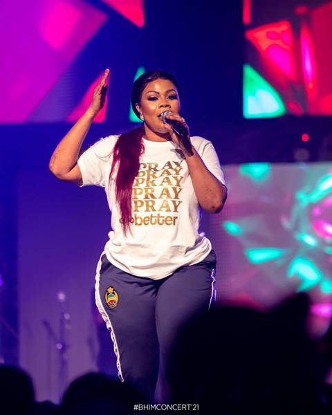  Bhim Concert: Empress Gifty’s Performance Was Amazing - Stonebwoy