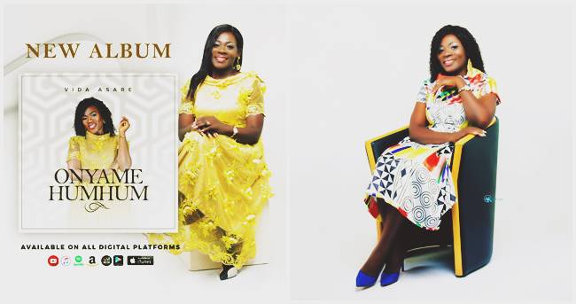 Gospel Sensation Vida Asare Drops New Album Dubbed ‘Onyame Honhom’