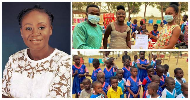 Gospel Minstrel, Sheila Addo Donates To Royal Seed Orphanage Home