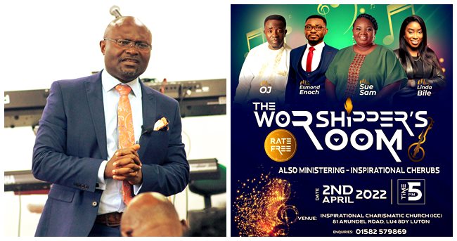 Rev George Adu-Gyamfi Announces “The Worshipper's Room” Experience