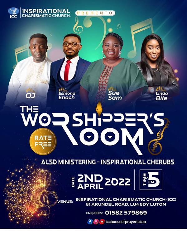 Rev George Adu-Gyamfi Announces “The Worshipper's Room” Experience