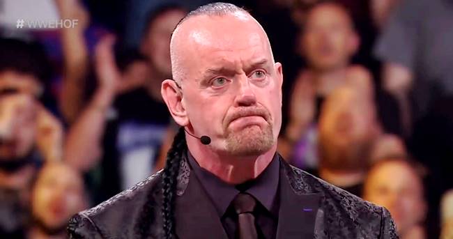 WWE ‘The Undertaker’ Thanks Wife For Leading Him To Jesus During Hall Of Fame Speech