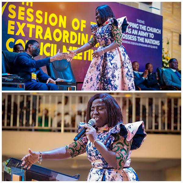 Ghanaian Prolific Gospel Singer, Diana Hamilton Honored at Church of Pentecost