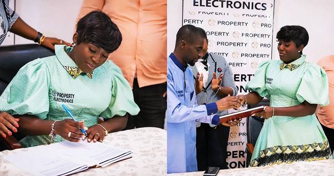 Done Deal: Diana Antwi Hamilton Unveiled As Brand Ambassador For Property Electronics