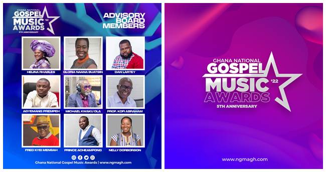 #NGMA22: Advisory Board For Ghana National Gospel Music Awards Unveiled