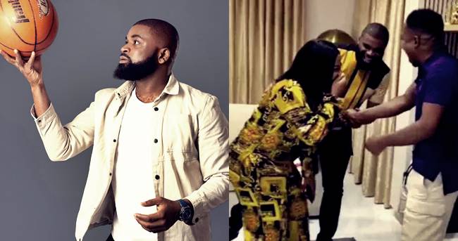 “I Brought My Sister To You” – Mercy Chinwo’s Fiance, Blessed Stirs Humour As He Addresses Singer As His Sister Again (Video)