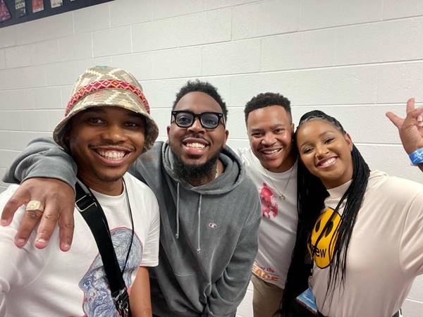  Brenden Praise and Mpoomy Meet Kirk Franklin & Mav City Stars