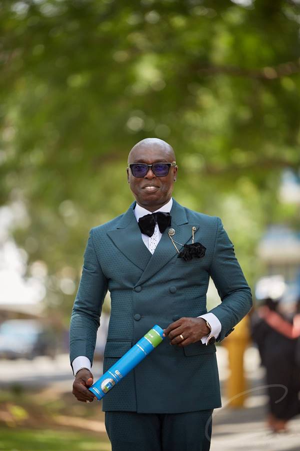 Gospel singer ACP Kofi Sarpong Shares A MovingAccount Of His Struggles As He Graduates From GIMPA