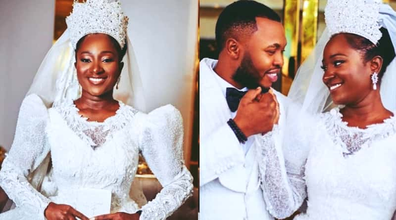 “I Love That I Got To Hold A Bible Instead Of A Bouquet” — Deborah Enenche Writes As She Shares Her Wedding Photos