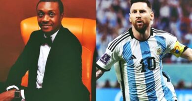 Gospel Singer Nathaniel Bassey Prays Messi Lift World Cup