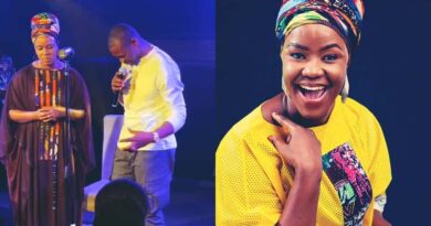 Gospel Singer Shola Allyson 'Under Fire' For Featuring Lateef Adedimeji
