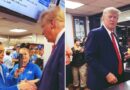 Donald Trump Prays With Restaurant Worker While On Campaign Trail