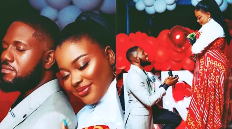 Wedding Bells: Yinka Okeleye Proposes to Best Friend Sunmisola Agbebi