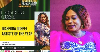 Esther Afia Okai Bags Nomination In Lawson Herbal Ghana Music Award Europe