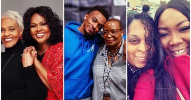 Here's How Your Favourite Gospel Celebs Sent Love To Their Moms And Wives On Mother's Day