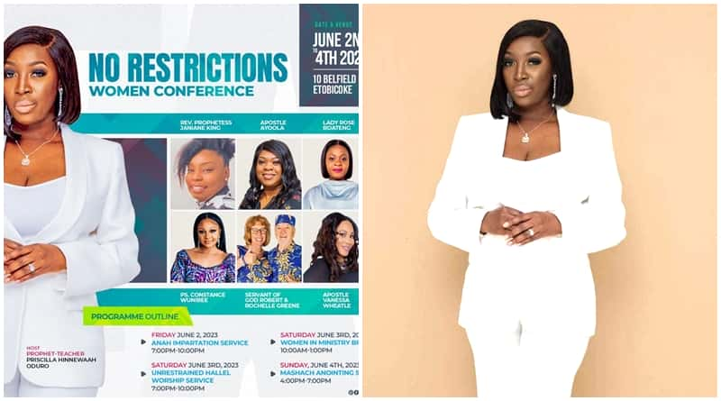 Prophet Teacher, Priscilla Hinnewaah-Oduro Hosts "No Restriction Women Conference"