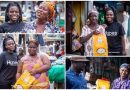Gospel Blogger, Sir Isaac (Hypes Media) Celebrates Mother's Day With Koforidua Central Market Women