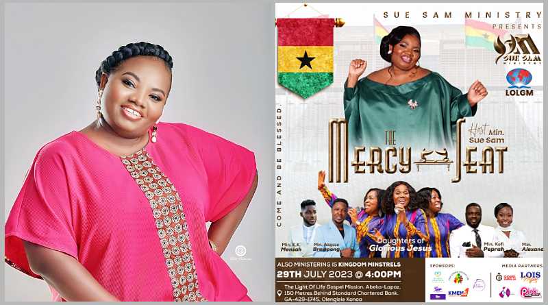 Sue Sam Hosts ‘ The Mercy Seat Concert’ On July 29