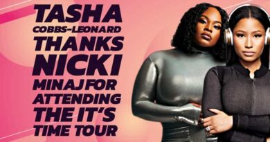 Tasha Cobbs-Leonard Thanks Nicki Minaj For Attending The It’s Time Tour
