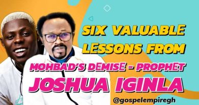 Six Valuable Lessons From Mohbad's Demise - Prophet Joshua Iginla