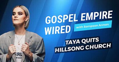 Taya Announces Quits Hillsong Church