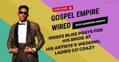Moses Bliss Prays for His Bride at His Artiste's Wedding, Ladies Go Crazy