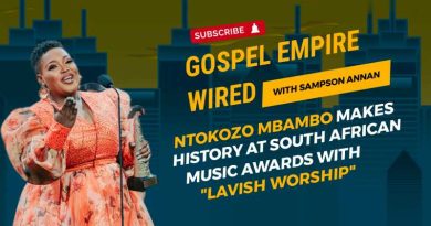 Ntokozo Mbambo Makes History At South African Music Awards With "Lavish Worship"