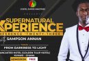 Supernatural Experience’ with Sampson Annan To Hold Its 3rd Edition This Year